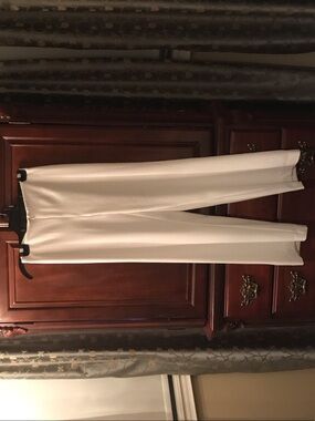 White Wide Leg Pants